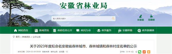 名單公示！涉及淮南這些村鎮(zhèn)