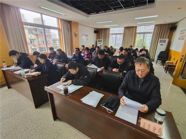 淮南市生態環境局召開全市生態環境系統黨史學習教育、中央巡視安徽省反饋意見整改暨新一輪深化“三個以案”警示教育動員會
