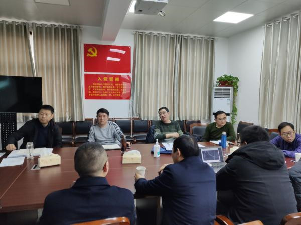 淮南市重點工程建設管理中心與大通區政府對接林場路延伸段工程