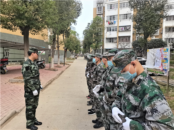 安徽淮南：役前訓練第一課，學習雷鋒好榜樣