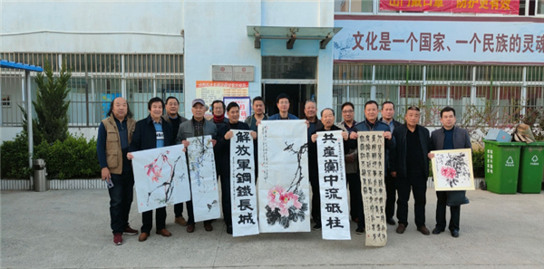 翰墨頌百年——大通區(qū)舉辦慶祝中國共產黨成立100周年書畫筆會